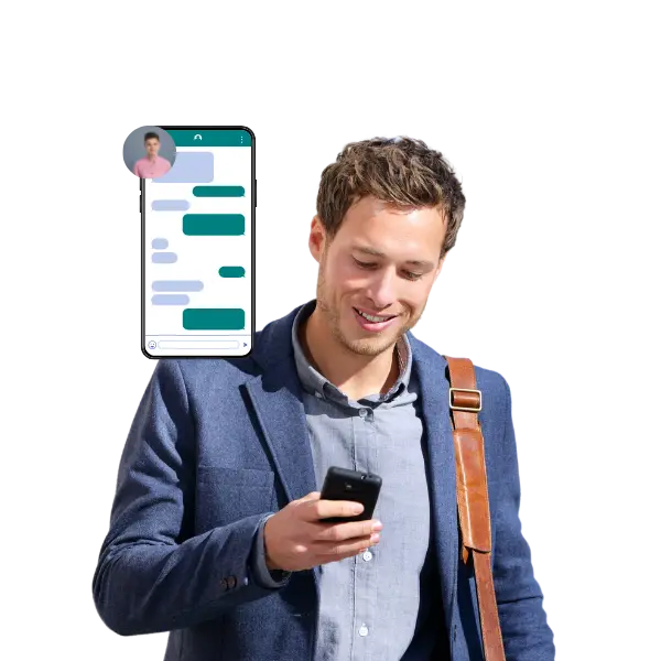 Employer inapp messaging with candidates on Laboro app